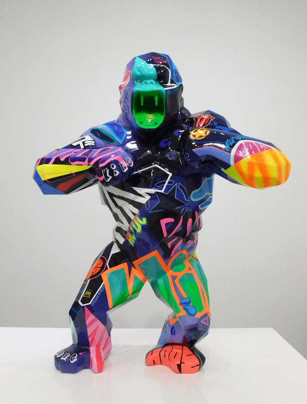 Richard Orlinski, Wild Kong Tag 80cm 1/1, 2022