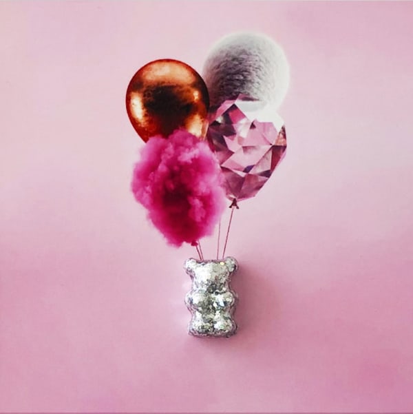Stephane Gautier, Pink Balloons, 2021