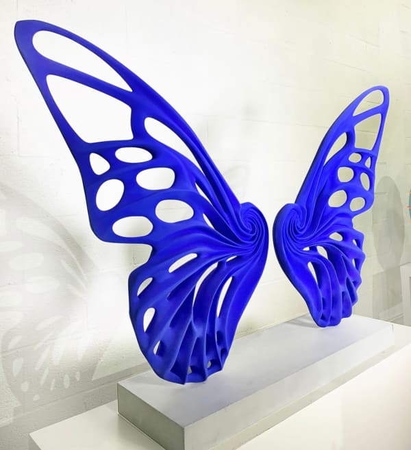 Rubem Robierb, Dream Machine - Cobalt Blue, 2024