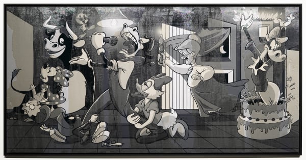 Peppone, Guernica - N&B