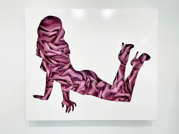 Steven D. Gagnon, Composition In Pink, 2015