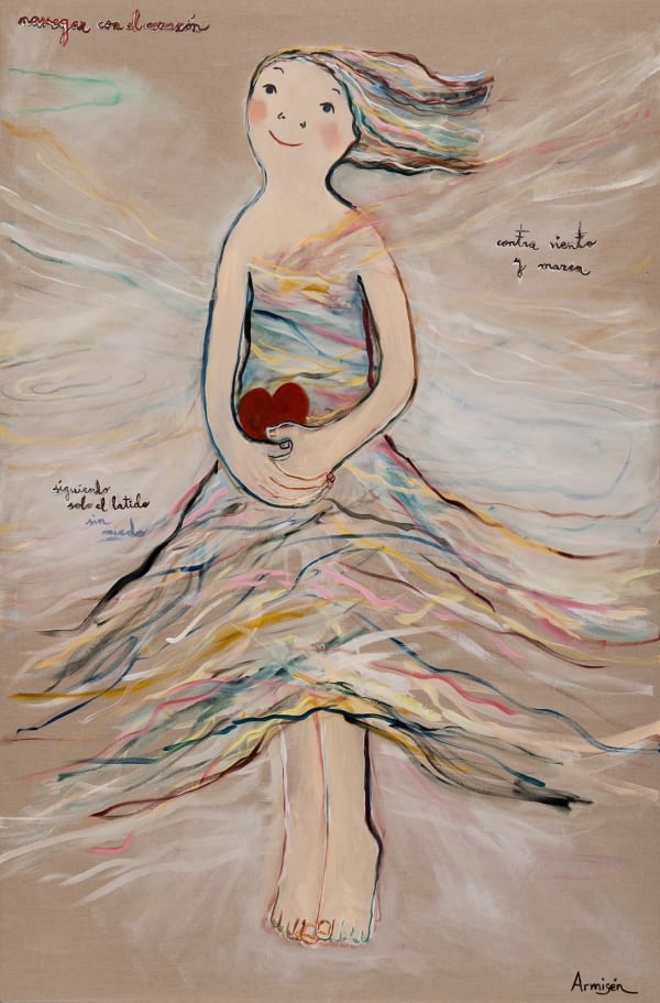 Eva Armisén, Navegar con el corazón / Navigate with the heart, 2024