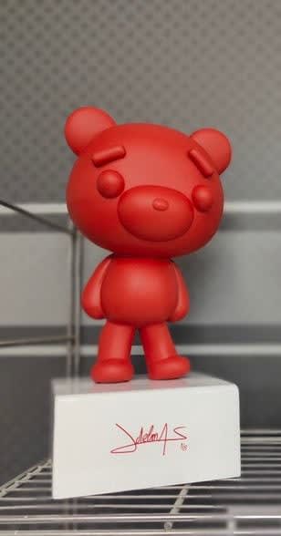 Jonathan Delmas, Teddy Rouge mat 1/8, 2021