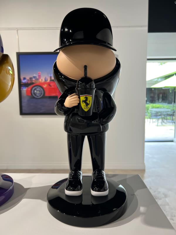 Leo et Steph, Kidcup Ferrari Sculpture v2, 2023