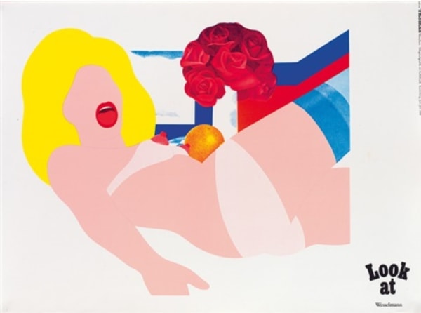 Tom Wesselmann, Look at Wesselmann (exhibition poster), 1968