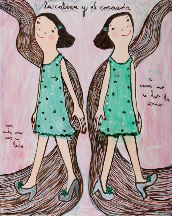 Eva Armisén, La Cabeza y el Corazón / The head and the heart, 2015
