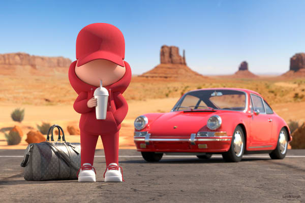 Leo et Steph, Kidcup Route 66 (large), 2022