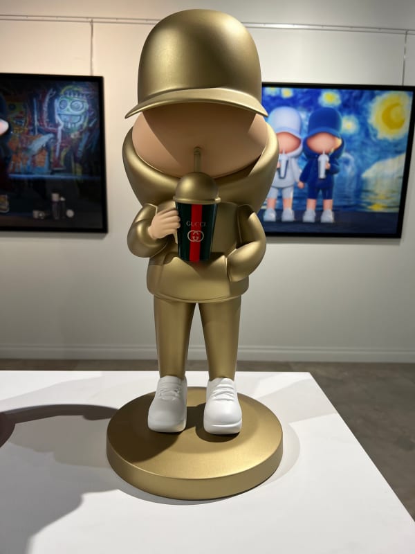 Leo et Steph, Kidcup Gucci Sculpture, 2023