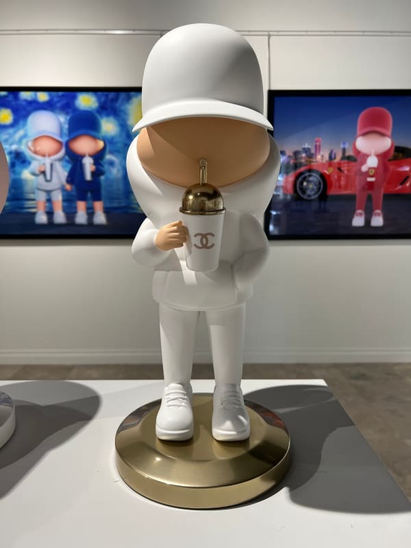 Leo et Steph, Kidcup Chanel Sculpture, 2023