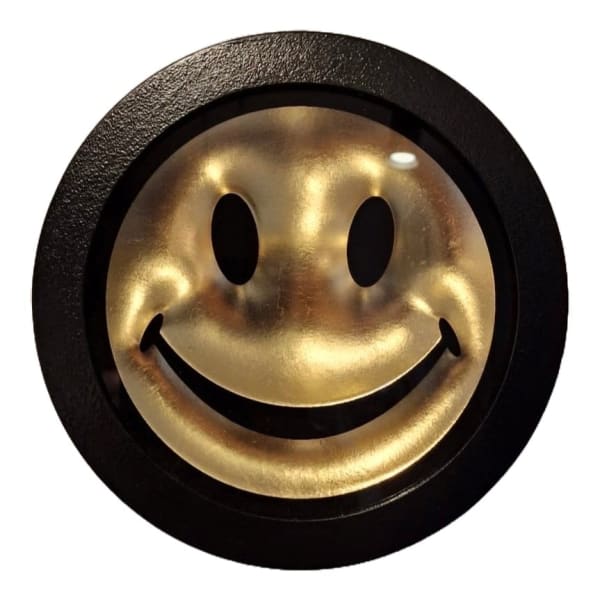 Small Smiley Gold Finish (Edition 23 of 25)