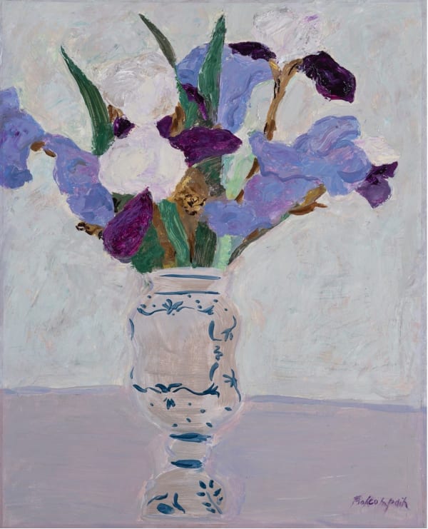 Iris au vase de rouen