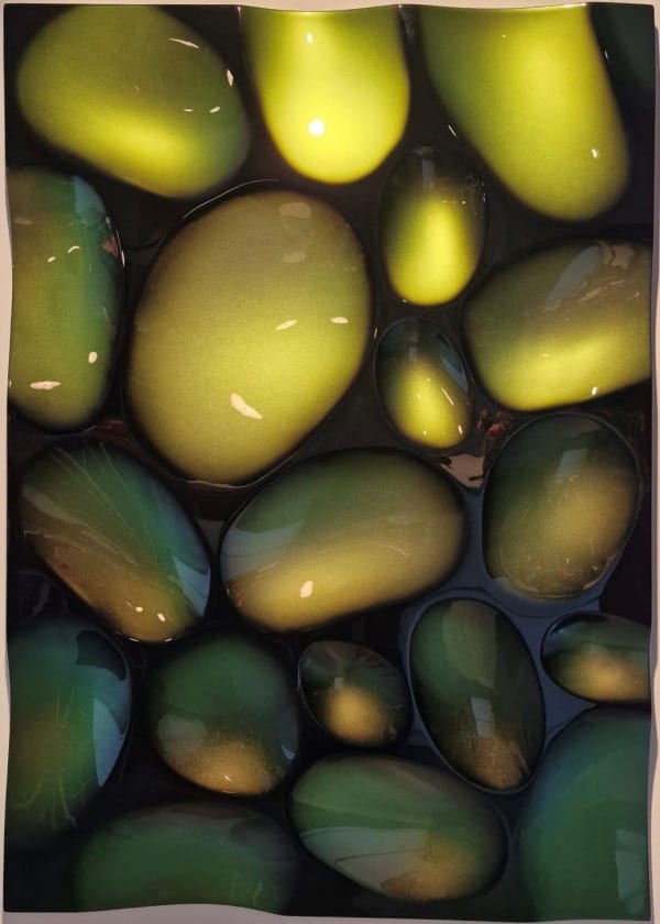 Tafelobjekt (Green/Purple)