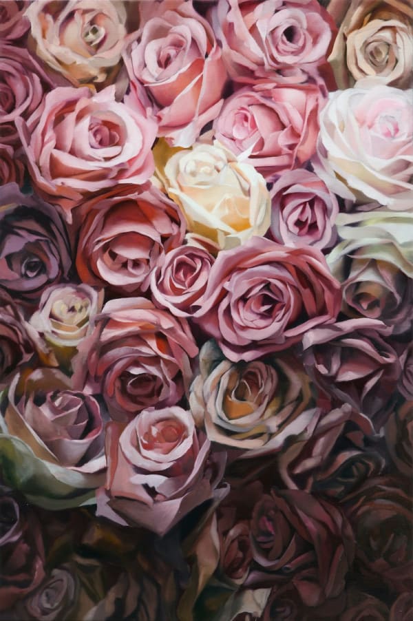 Markus Åkesson, The Roses Of Heliogabalus, (Pink Roses), 2022
