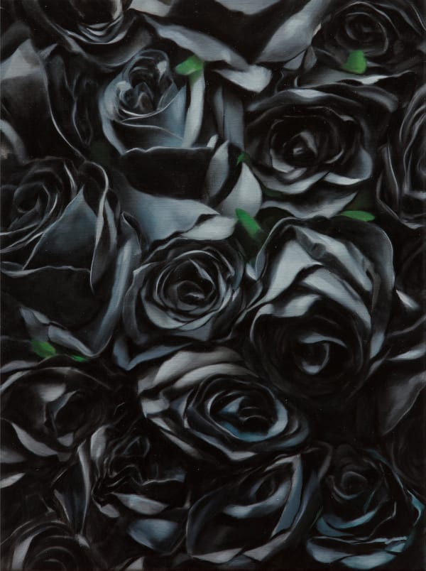 Markus Åkesson, The Roses Of Heliogabalus (Black Roses), after Satoshi Saikusa, 2023