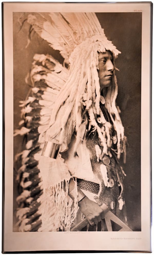 Edward S. Curtis, Old Person - Piegan Portfolio 6, Plate 204, from The North American Indian, 1911