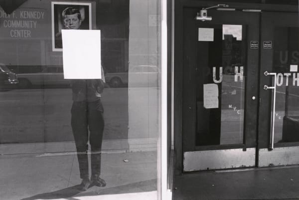 Lee Friedlander, Colorado (Self Portrait with JFK), 1967