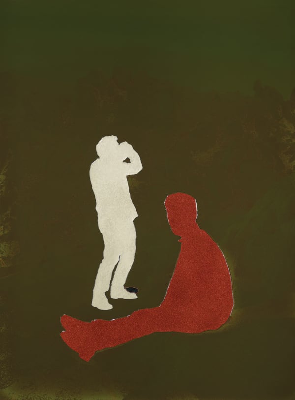 John Brinton Hogan, Birdwatchers, Anzo Borrego State Park, California..., 2019