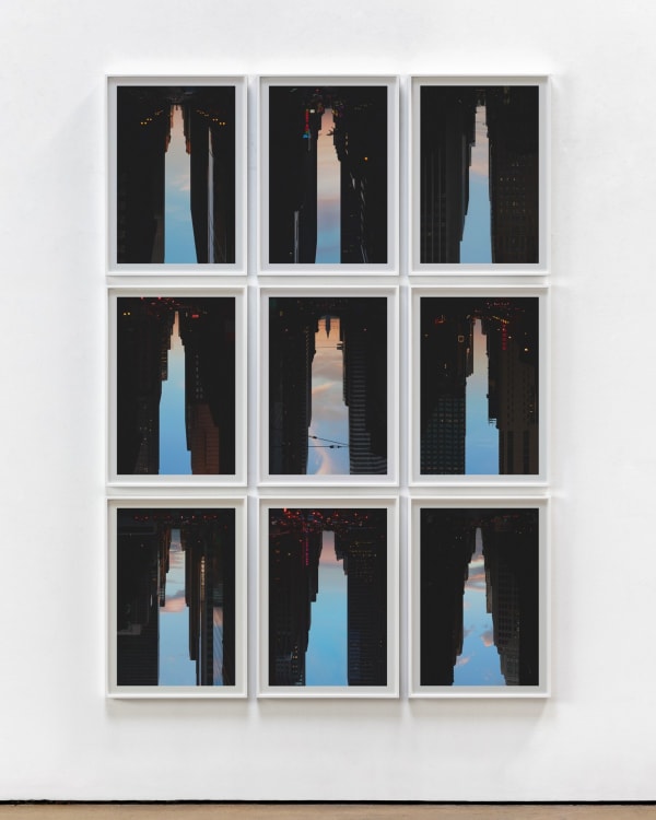 Peter Wegner, Buildings Made of Sky (Dusk to Dawn), 2024