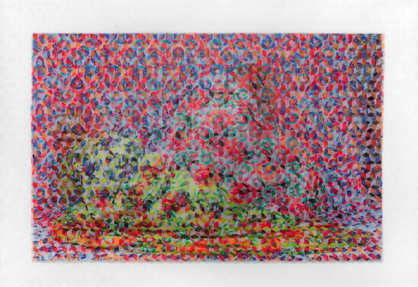 David Samuel Stern, Untitled Woven Portrait 27 (2), 2022