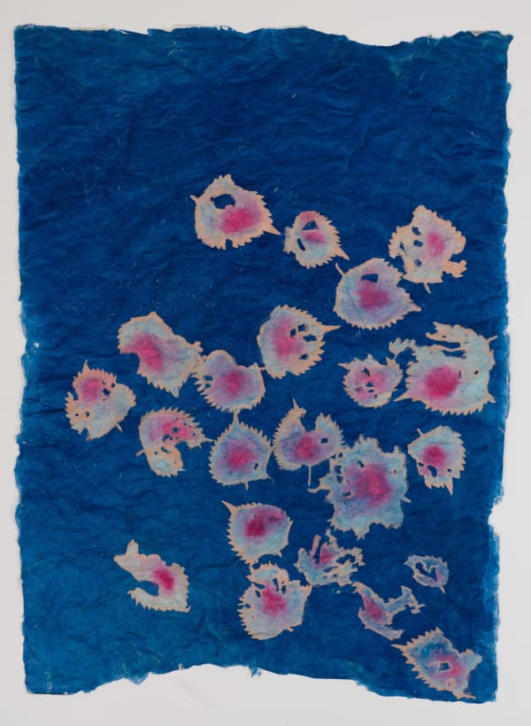 Mika Horie, Red Perilla Leaves I, 2022