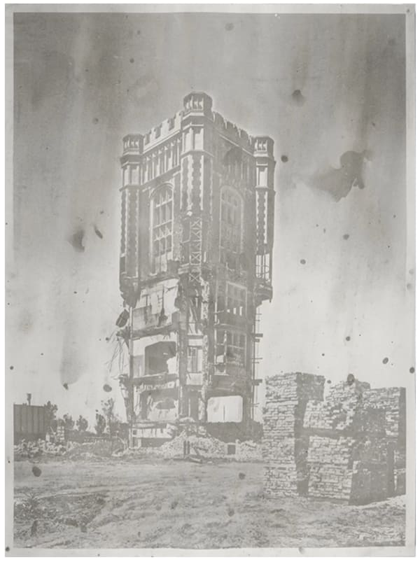 Matthew Brandt, 000263753, 'demolition of LA High School, 2013