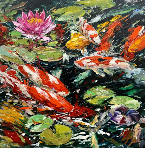 Koi Fish Pond