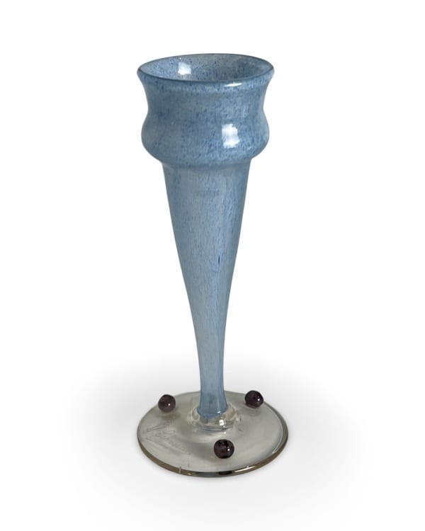 Charles Schneider, Art Deco Bijoux Glass Vase, 1930