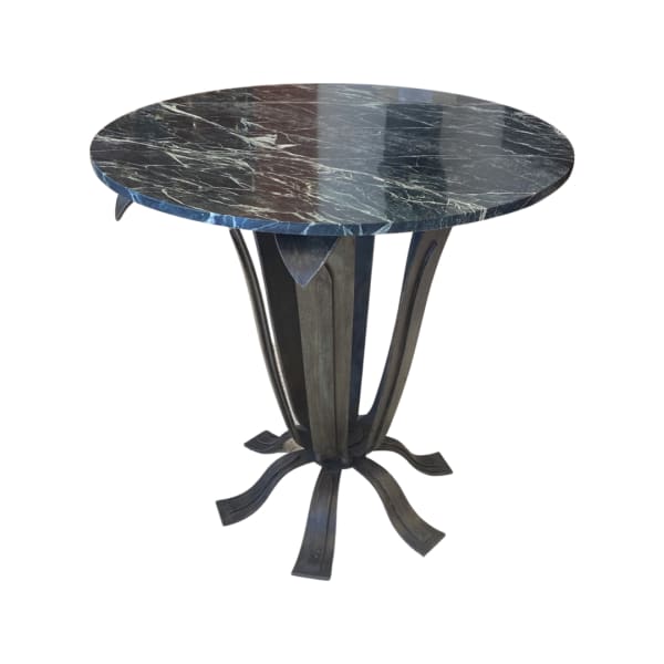Art Deco Wrought Iron Table