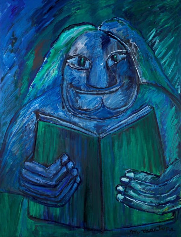 Martine Martine, Balzac bleu au livre, 2020