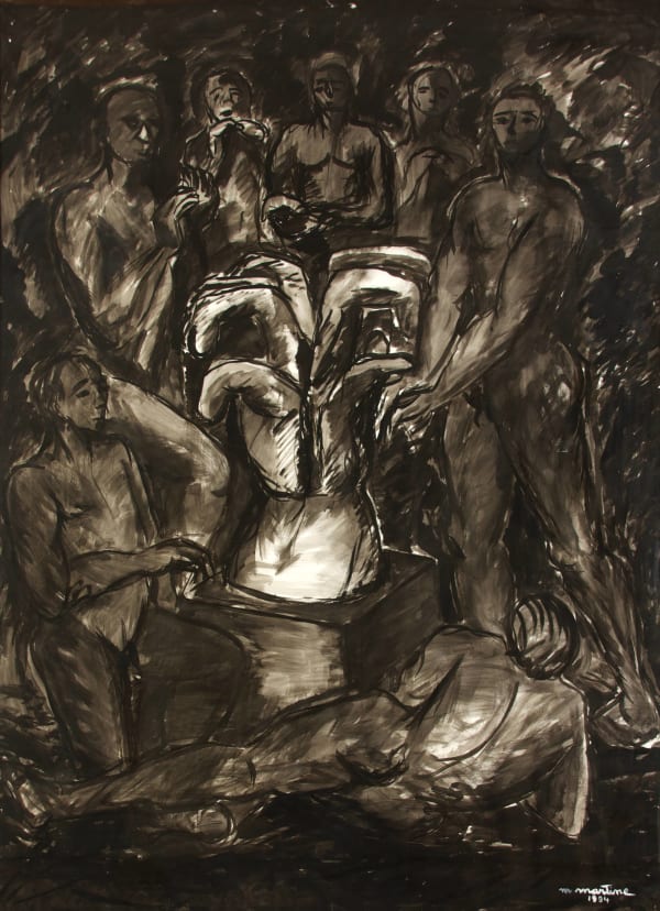 Martine Martine, La Main sacrée I, 1994