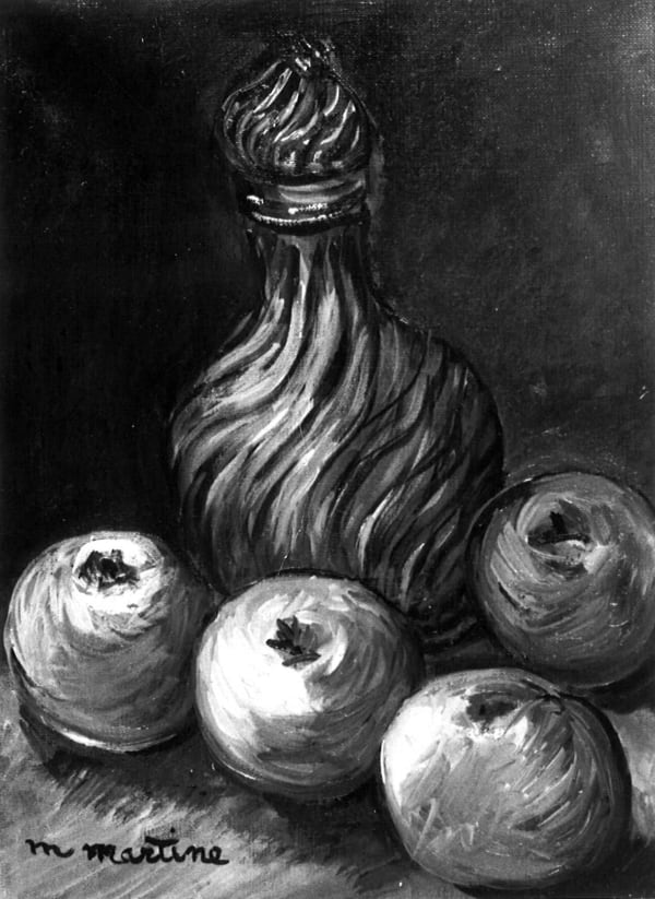 Martine Martine, Flacon aux quatre pommes, 1988