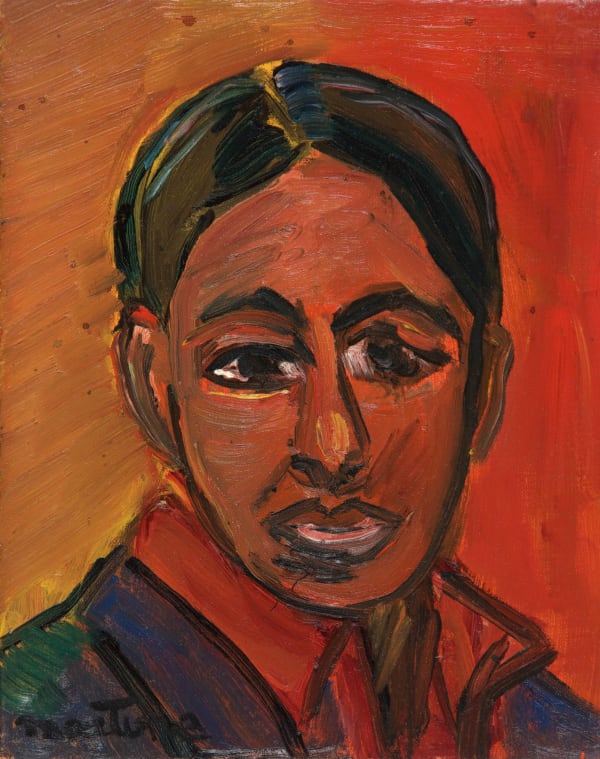 Martine Martine, Autoportrait triste, 1972