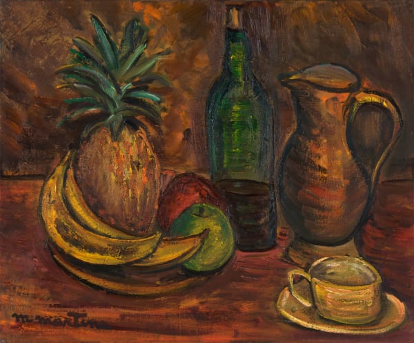 Martine Martine, Corbeille à l'ananas, 1984