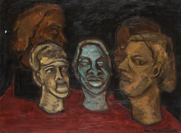 Martine Martine, Les Cinq Têtes I, 1978