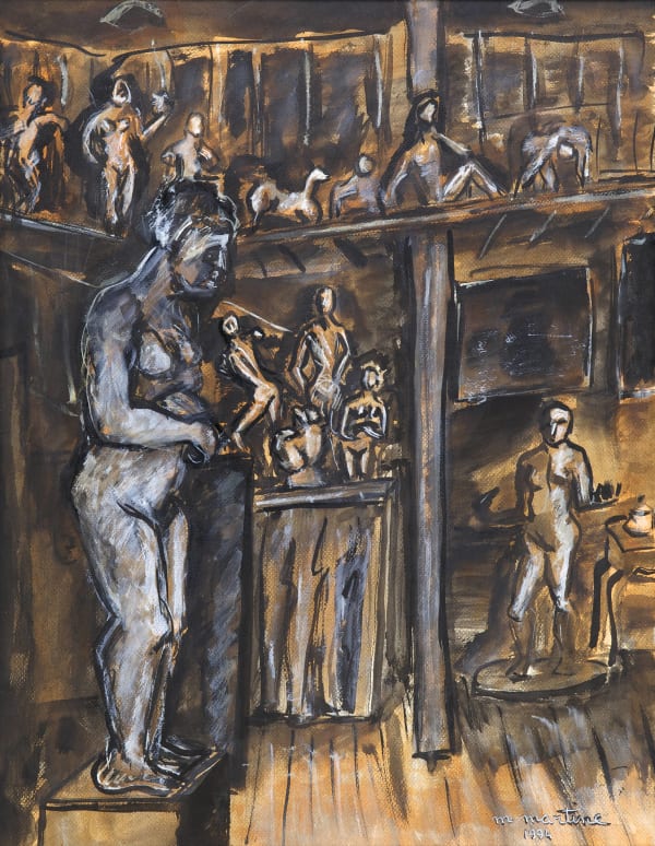 Martine Martine, Le Nouvel Atelier à la Prière, 1994