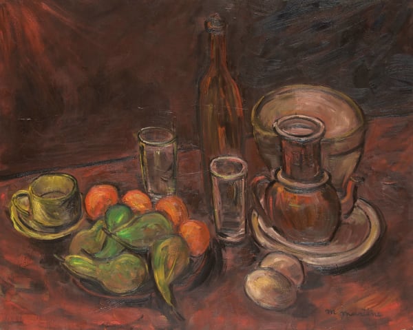 Martine Martine, Nature morte aux fruits, 1983