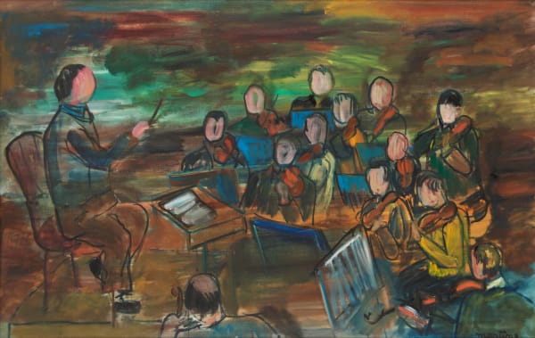 Martine Martine, Le Concert esquissé, 1971