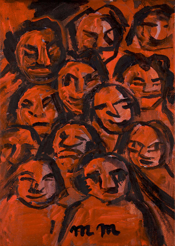 Martine Martine, Petits Balzac à l'infini VI, 2021