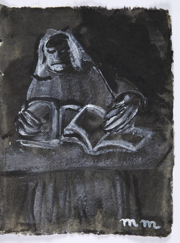 Martine Martine, Balzac, carnet Mémoires X, feuille 29 (non encadrée), 2016