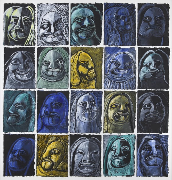 Martine Martine, Mémoires XII (Panneau1/4), 2016