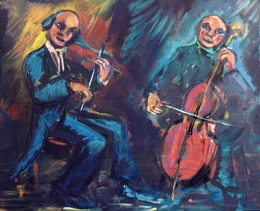 Martine Martine, Duo à cordes, 1998