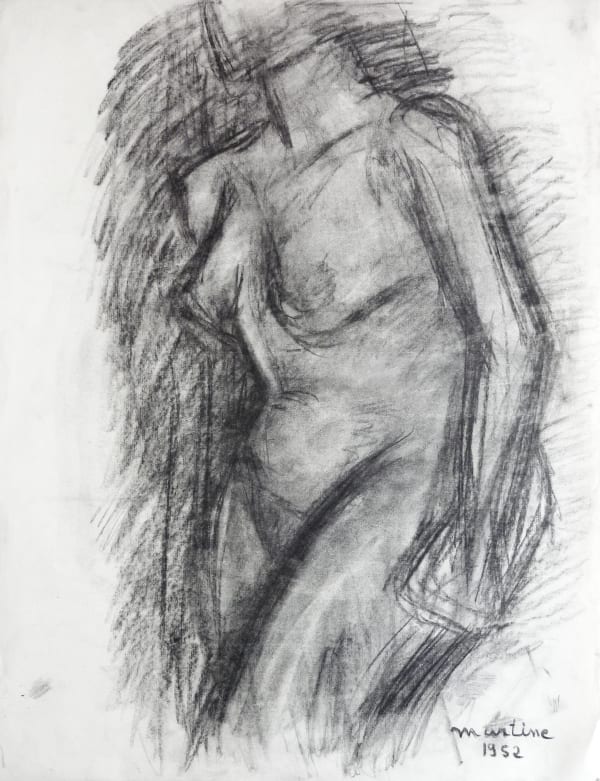 Martine Martine, Nu féminin I, 1952
