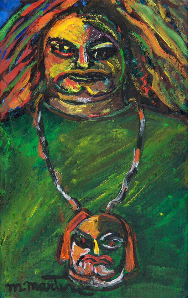 Martine Martine, Petit Balzac au médaillon, 2011