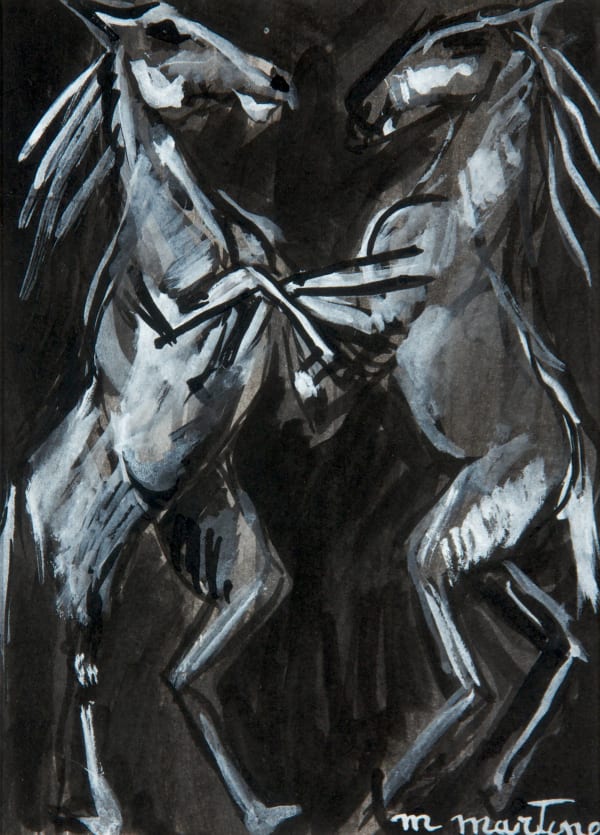 Martine Martine, La Danse des chevaux I, 1997