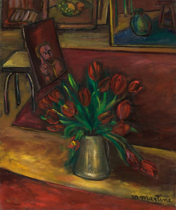 Martine Martine, Le Bouquet par terre II, 1987