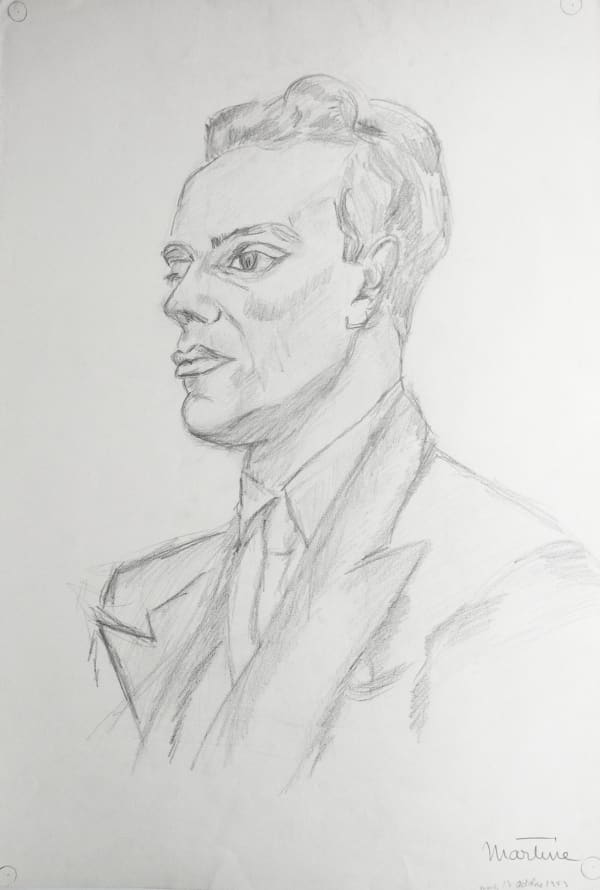 Martine Martine, Buste d'homme III, 1953