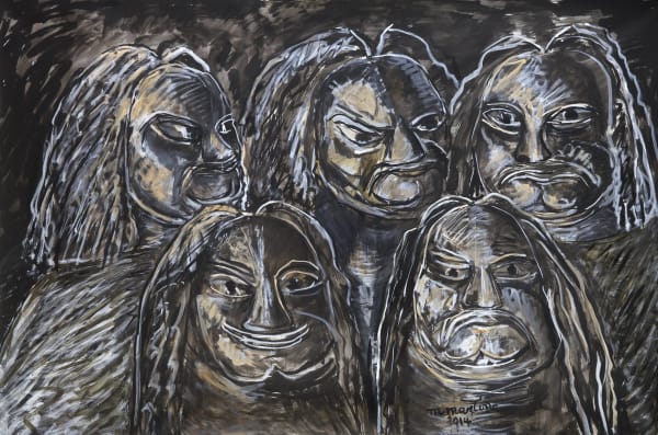 Martine Martine, Cinq Balzac II, 2014