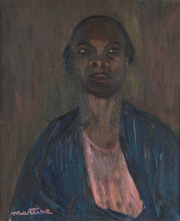 Martine Martine, Josepha au châle bleu, 1970