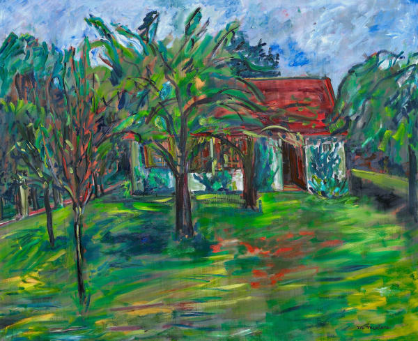 Martine Martine, Atelier en Touraine, 1980