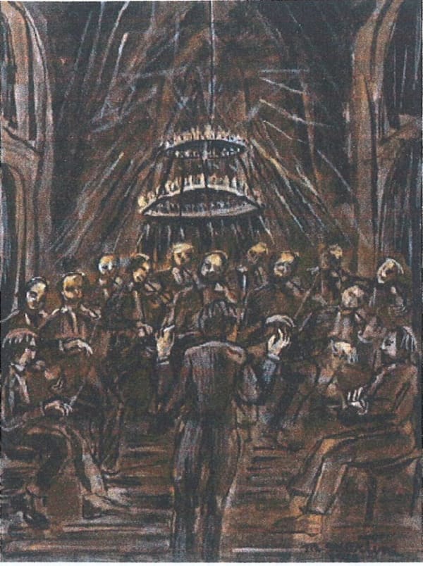 Martine Martine, Petit Orchestre au lustre, 1996